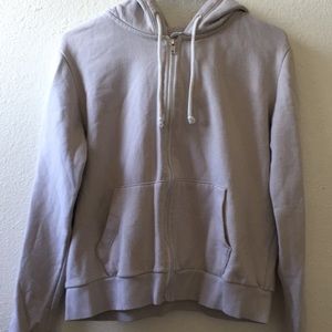 grayish hoodie